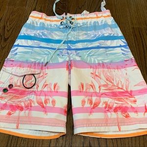 Just Bones Boys Adjustable Board Shorts - size 25